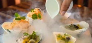 Artfully prepared appetizers impress guests with flavor and elegant presentation.