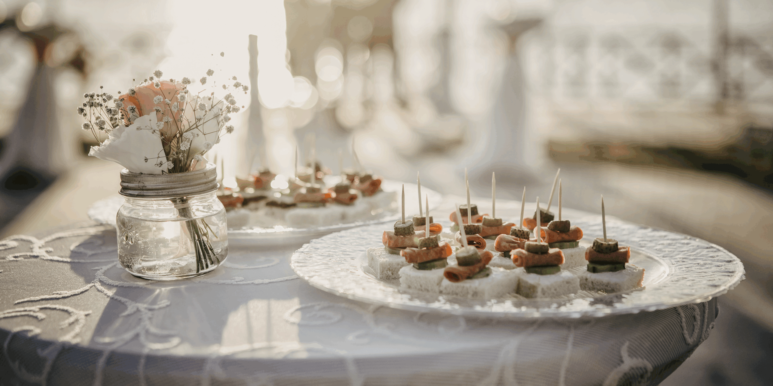 Elegant destination wedding reception tablescape designed for an unforgettable guest experience.