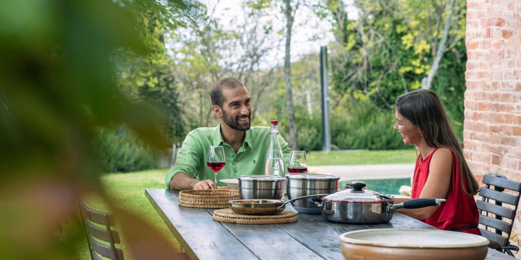Simple moments like a private dinner often become the most memorable parts of a honeymoon.