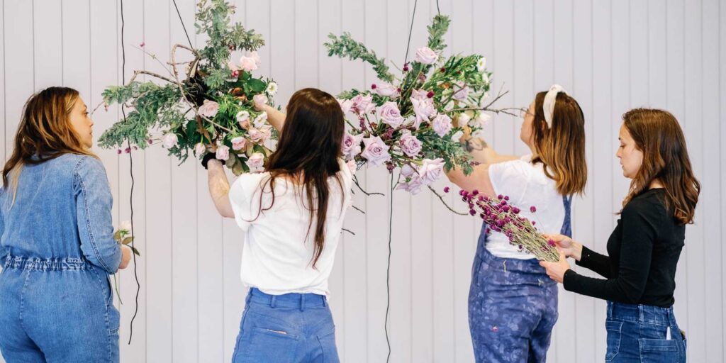 Behind every beautiful setup is a team working together with precision and timing.