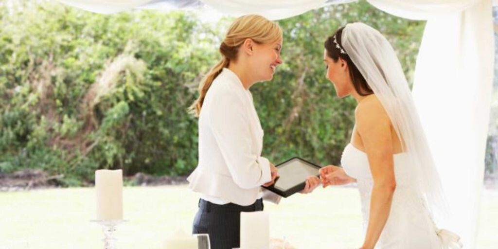 Small moments of support create a calm and confident wedding day experience.