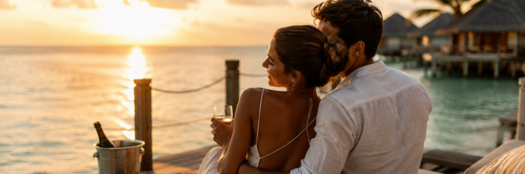 Unplug, slow down, and soak in every sunset together. Sometimes the most unforgettable honeymoon moments are the quiet ones.
