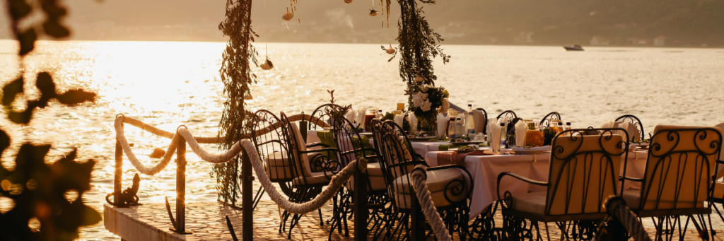 An unforgettable wedding reception begins with beautiful views, thoughtful details, and the people who matter most.