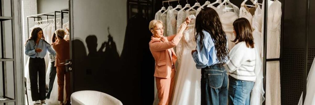 Discover expert tips for finding the perfect wedding dress.