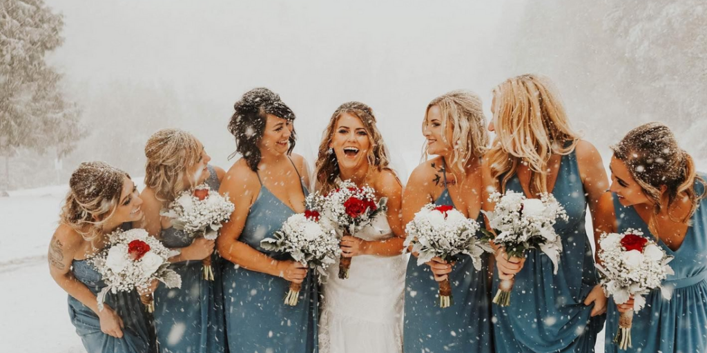 Holiday weddings bring people together for meaningful moments in a beautiful seasonal setting.